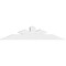 Ekena Millwork Saratoga Architectural Grade PVC Gable Bracket, 48"W x 10"H x 4"D x 4"F, 5/12 Pitch GBP048X10X0404SAR00 - alternate 3